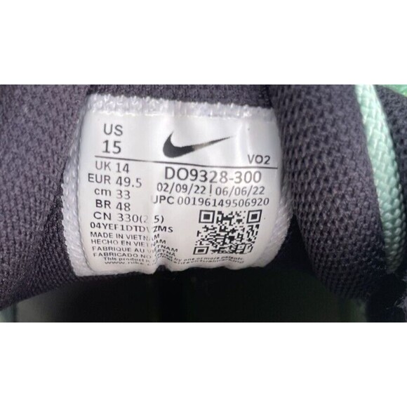 Nike Metcon 8 Mens 15 Green Mint Foam Volt DO9328-300 Athletic Training Running - Picture 8 of 13